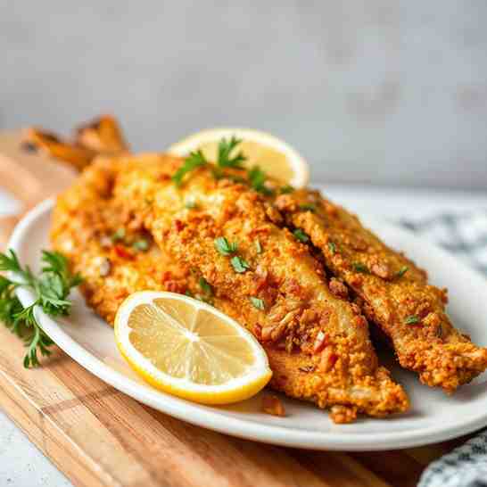 Healthy Fried Fish - Crispy, Not Greasy